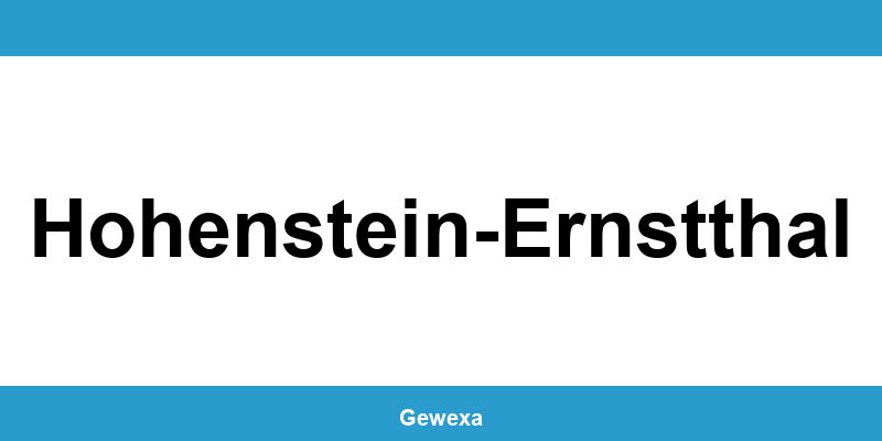 Gewerbeamt Hohenstein-Ernstthal – Termin online zur Gewerbeanmeldung