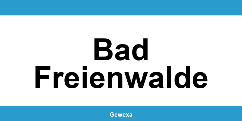 Gewerbeamt Bad Freienwalde – Termin online zur Gewerbeanmeldung