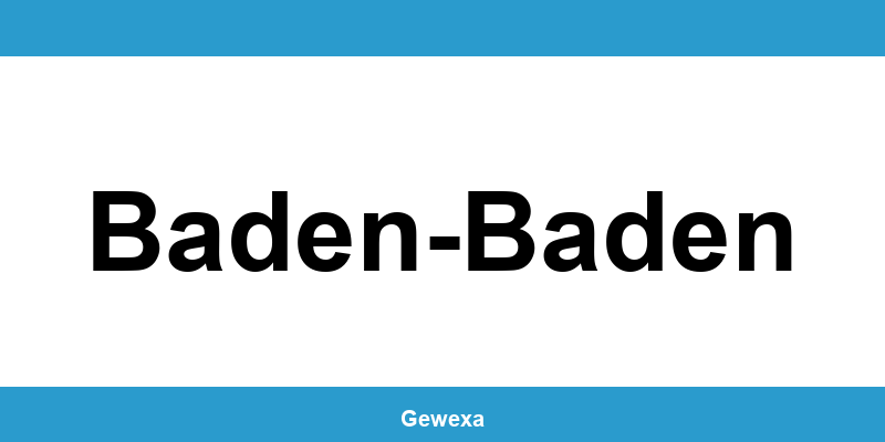 Gewerbeamt Baden-Baden – Termin online zur Gewerbeanmeldung