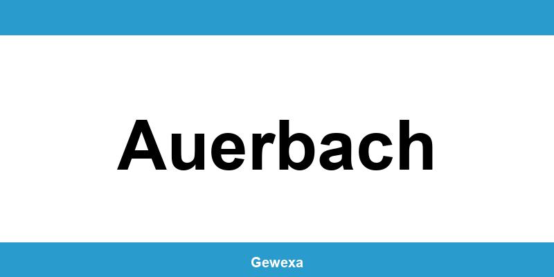 Gewerbeamt Auerbach – Termin online zur Gewerbeanmeldung