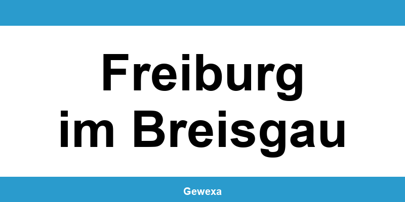 Gewerbeamt Freiburg im Breisgau – Termin online zur Gewerbeanmeldung