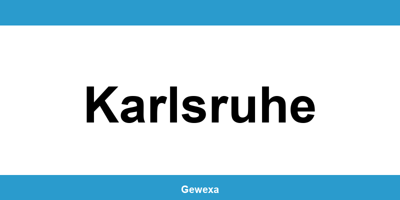 Gewerbeamt Karlsruhe – Termin online zur Gewerbeanmeldung