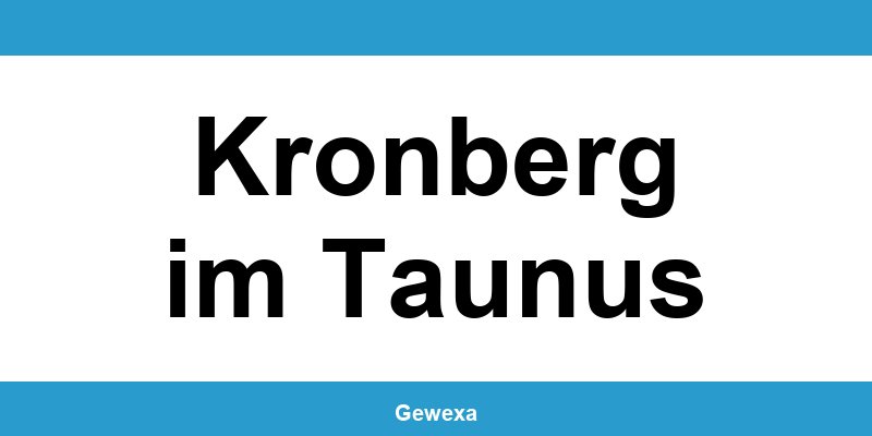Gewerbeamt Kronberg im Taunus – Termin online zur Gewerbeanmeldung