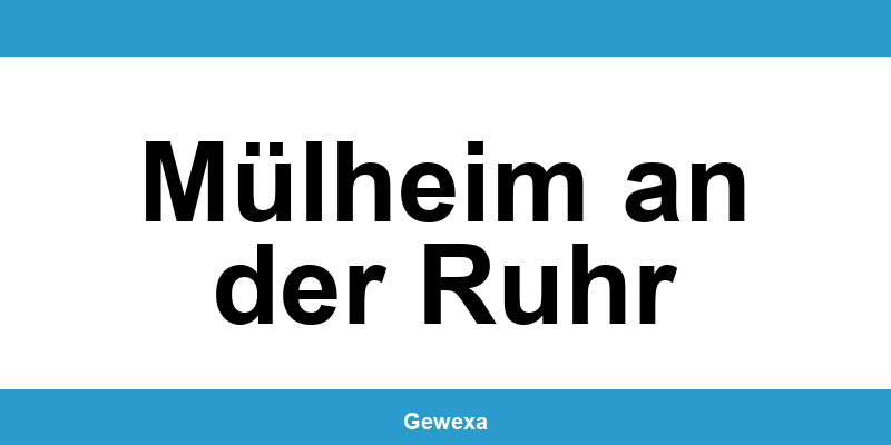 Gewerbeamt Mülheim an der Ruhr – Termin online zur Gewerbeanmeldung