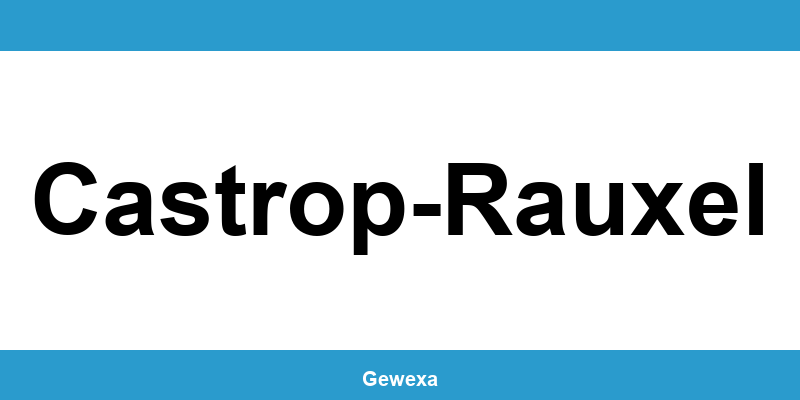 Gewerbeamt Castrop-Rauxel – Termin online zur Gewerbeanmeldung